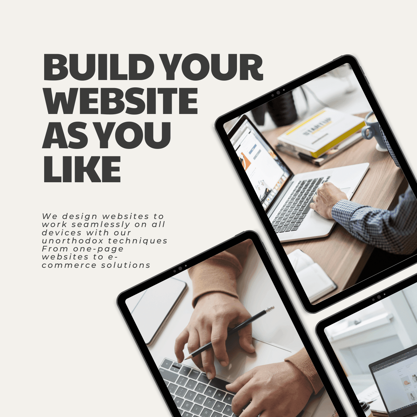 Build Your Website As You Like